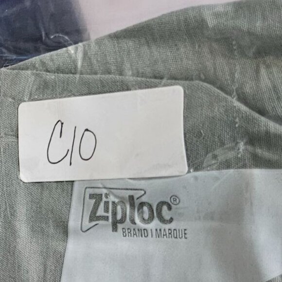 Caracilia Gray High-Waisted Pants Wide‎ Leg Pull On Tie Waist L Beachy Work - Picture 11 of 11